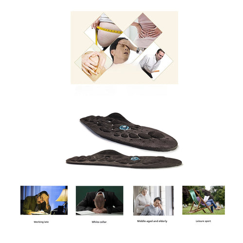 Breathable Insole Running Sports Shock Absorption Transparent Magnet Insole